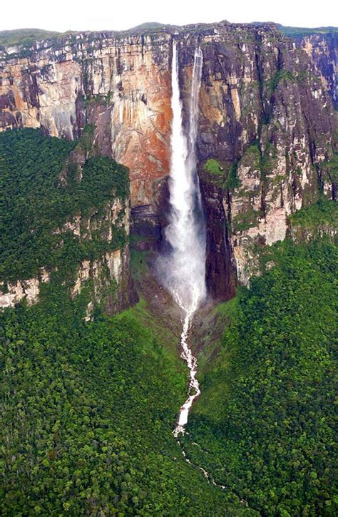 Angel Falls, Canaima National Park, Venezuela, South America | Anjo ...