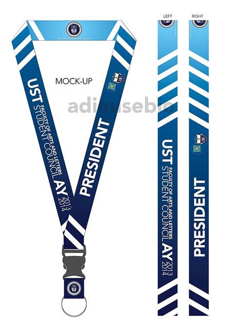 Lanyard Design for UST Faculty of Arts and Letters SC | Lanyard designs, Identity card design ...