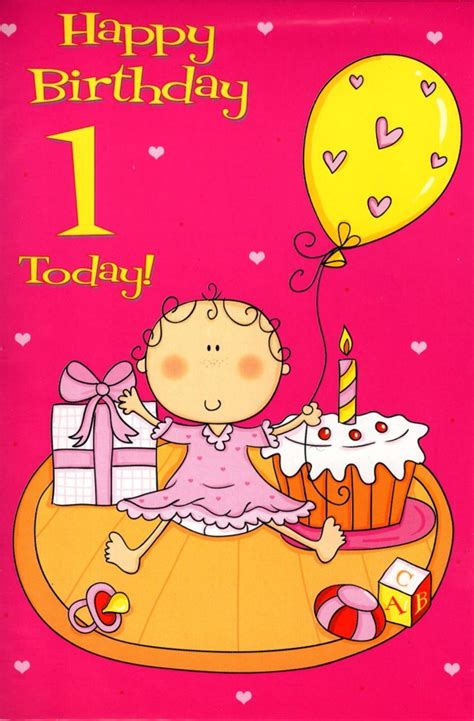 1 Today Special Age Baby 1st Birthday Card | Cards | Love Kates