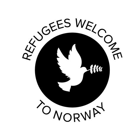 File:Refugees-Welcome-To-Norway Logo Black.svg - Wikimedia Commons