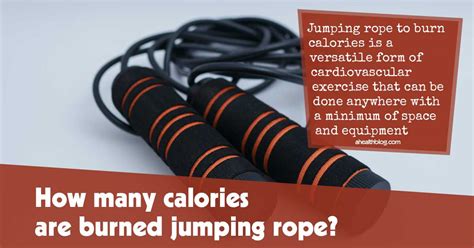 Calculate Calories Burned Jumping Rope With This Calculator