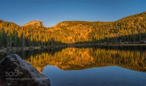 Fall Colors at Bear Lake Reflections and fall colors at Bear Lake in Rocky Mountain National ...