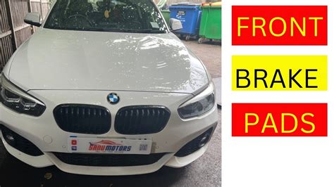 HOW TO CHANGE FRONT BRAKE PADS ON BMW 1 SERIES M SPORTS 2019 - YouTube