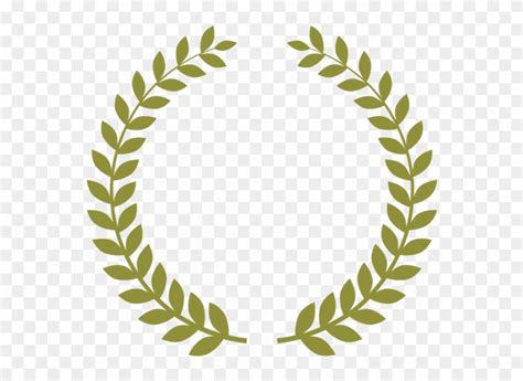 Лавровый Венок, Laurel Wreath, Лавровий Вінок - Round Leaves Logo Png Clipart (#4892313 ...