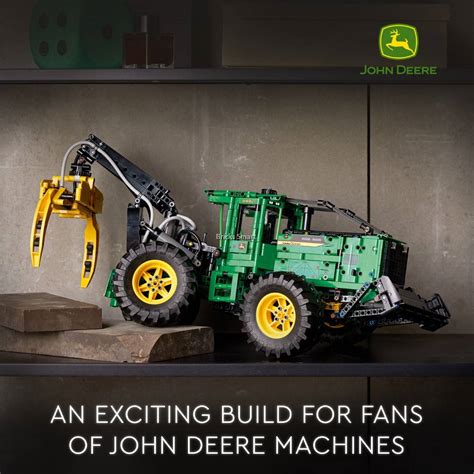 LEGO 42157 Technic John Deere 948L-II Skidder Building Toy Set