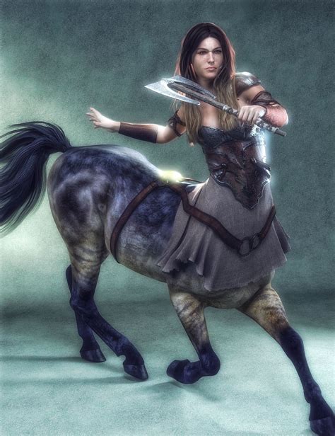 Female Centaur Warrior by MyAwesomeSock on DeviantArt