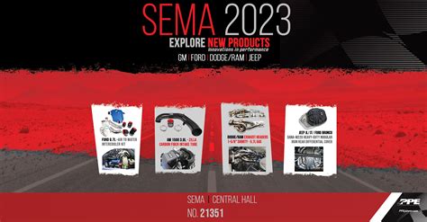 SEMA 2023 - PPE - Explore New Products - Innovations in performance fo ...