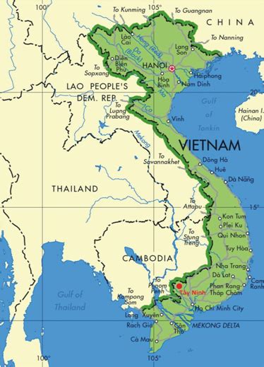 tay ninh province | Tay Ninh province is south - western gateway of Vietnam; has ... Hainan ...