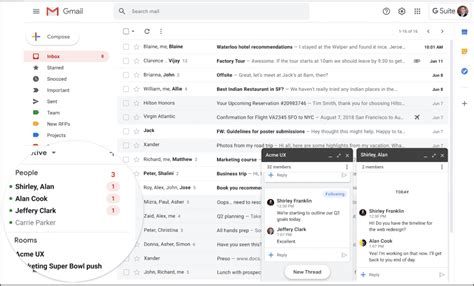 Google Chat in Gmail – Dana Hall School