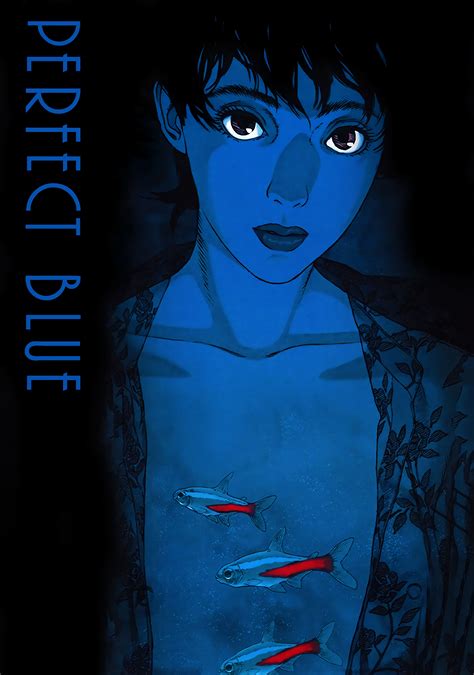 Perfect Blue (1997) [4000 X 5704] | Blue anime, Anime wall art, Blue poster