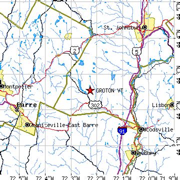 Groton, Vermont (VT) ~ population data, races, housing & economy