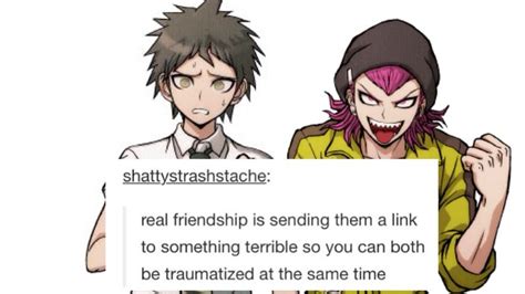 hajime hinata on Tumblr | Danganronpa, Danganronpa funny, Danganronpa memes