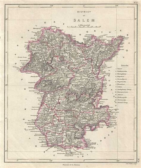Physical Location Map Of Salem, Highlighted Country, 41% OFF