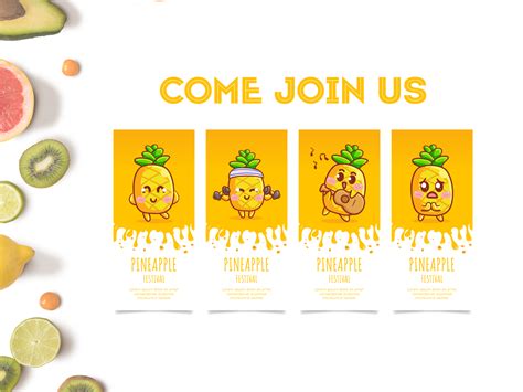 Pineapple Festival by Eyeagle Studio on Dribbble