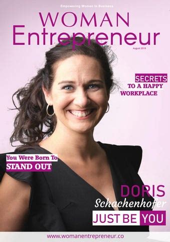 Woman Entrepreneur Magazine - August 2019 Edition by Woman Entrepreneur Magazine - Issuu