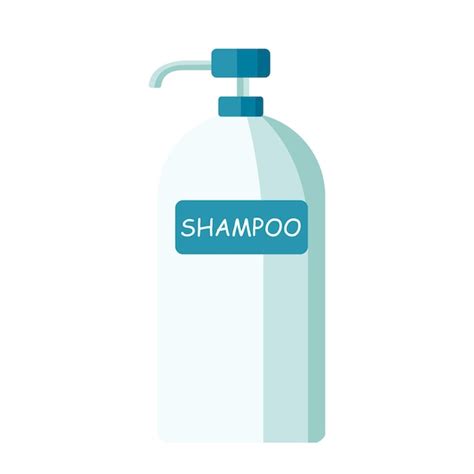 Premium Vector | Cartoon vector illustration object shampoo bottle