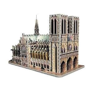 Amazon.com: 3D Notre-Dame Cathedral Puzzle 366pc: Toys & Games