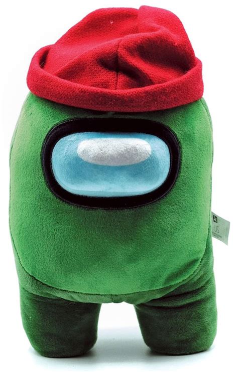 Among Us Green with Beanie 12 Plush YuMe Toys - ToyWiz