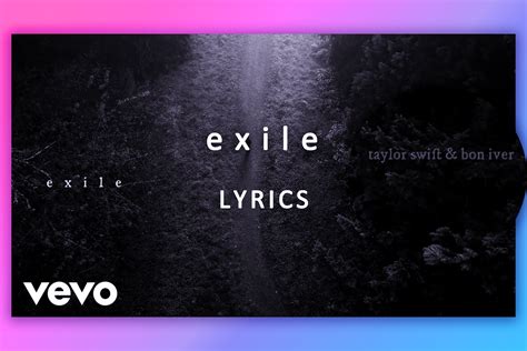 Exile | Lyrics | Taylor Swift | Aaron Dessner