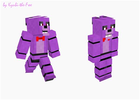 Bonnie Minecraft skin by Kyubi-the-Fox on DeviantArt