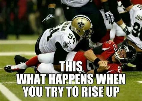 Hahaha | New orleans saints football, New orleans saints, Atlanta ...