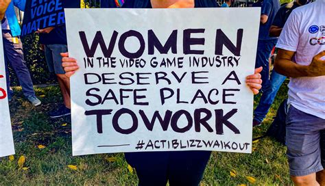 Activision Blizzard employees stage walkout in protest of CEO Bobby ...