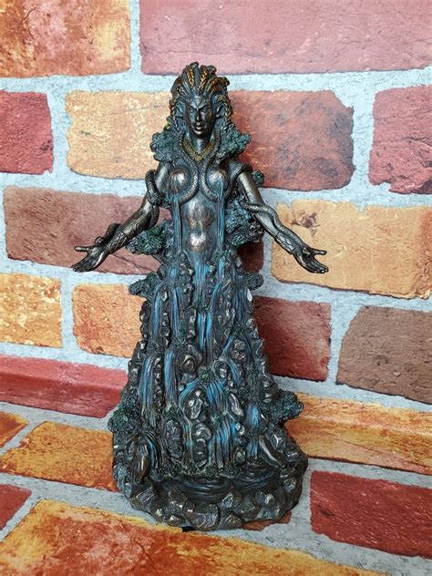 Vintage Danu Goddess Statue Celtic Mother Goddess Danu | Etsy