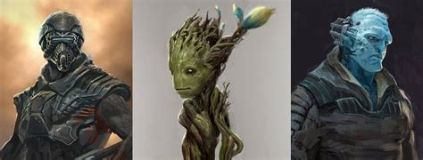 Guardians of the Galaxy Concept Art by Anthony Francisco | Concept Art ...