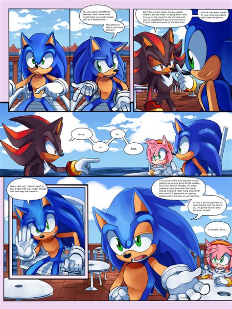 Sonic Vs. Shadow Comic: Page 3 by Chicaaaaa on DeviantArt