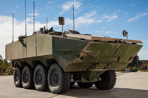 SAIC Unveils 1st Amphibious Combat Vehicle 1.1 to USMC