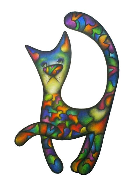 Funky cat by suzyQt on DeviantArt