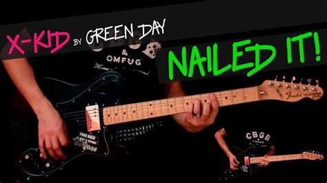 X-Kid - Green Day guitar cover by GV + chords - YouTube