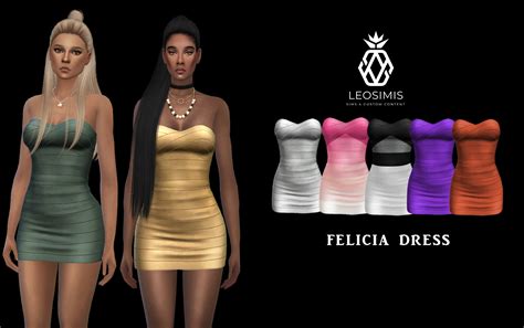 Felicia Dress – Leosims.com -New