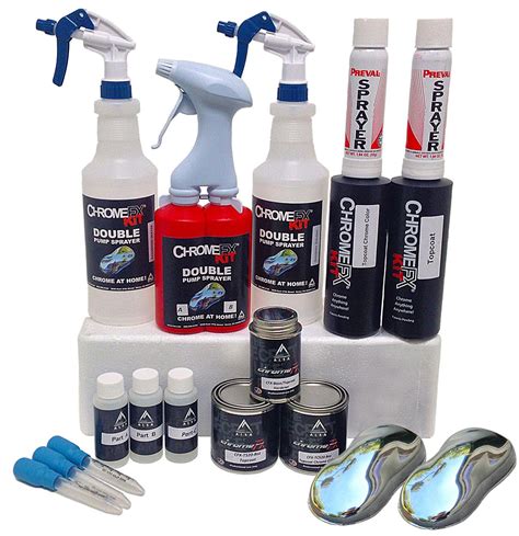 Alsa Paint CFX-SKS Spray On Chrome Kit System - Chrome FX Pump System ...