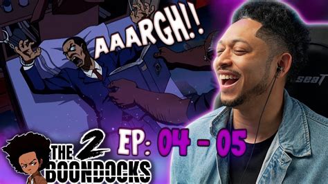 First Time Watching The Boondocks Season 2 episode 4 5 Reaction - YouTube