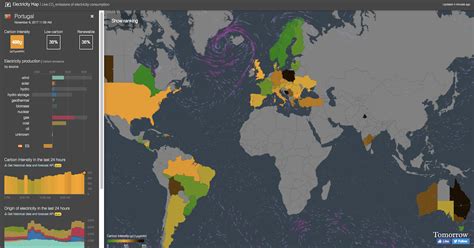 Electricity Map is a live visualization of where your electricity comes ...