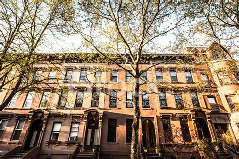 Brooklyn Brownstones In Carroll Gardens Stock Photo | Royalty-Free ...