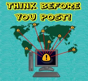 Think Before You Post (Internet Safety) by Technology Integration Depot