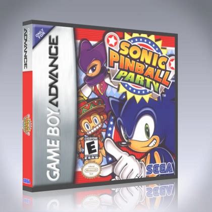 Sonic Pinball Party - Retro Game Cases 🕹️