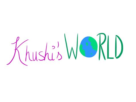 Khushi's World logo by Khushi-1428 on DeviantArt