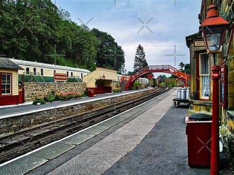 "Goathland train station" by Yellow-14 | Redbubble