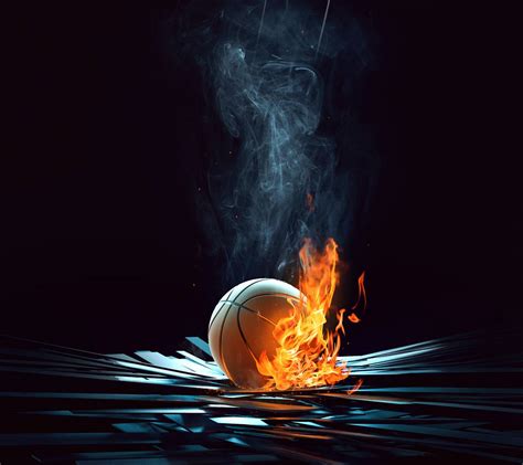 Basketball On Fire Wallpapers - Top Free Basketball On Fire Backgrounds - WallpaperAccess