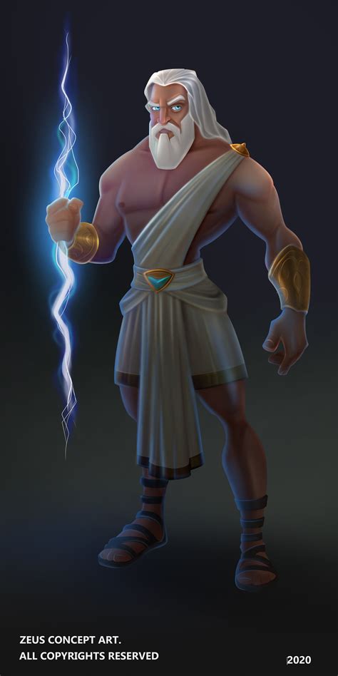 ArtStation - Zeus Concept Art.