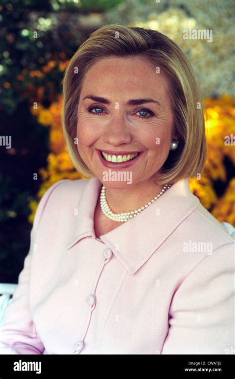 Hillary Rodham Clinton in a White House portrait taken on October 8 ...