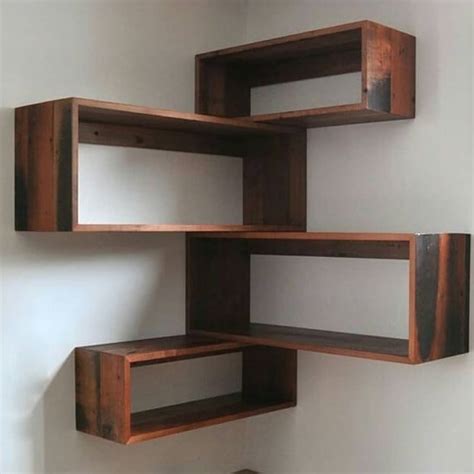 23 Corner Shelf Designs To Turn Empty Corner To Benefit - My Home My Zone