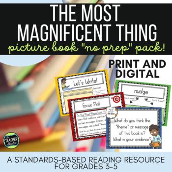 The Most Magnificent Thing - Complete No-Prep Reading and Writing Lesson Plan