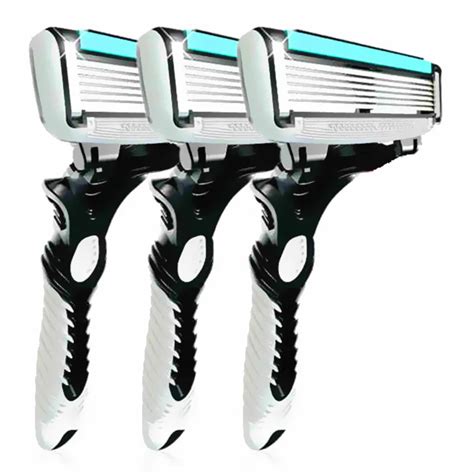 3Pcs/Lot Original DORCO Razor With 6 Layer Blade Shaver Personal ...