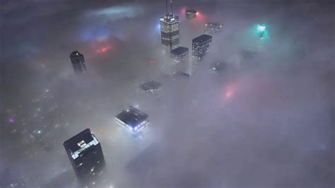Fog on city royalty background videos loops HD stock footage clips green screen - YouTube