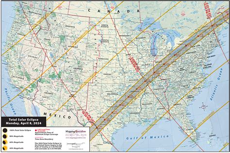 April 8 2024 Total Solar Eclipse Map Usa - Toby Aeriell