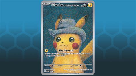 Pikachu becomes Van Gogh in limited edition Pokémon card